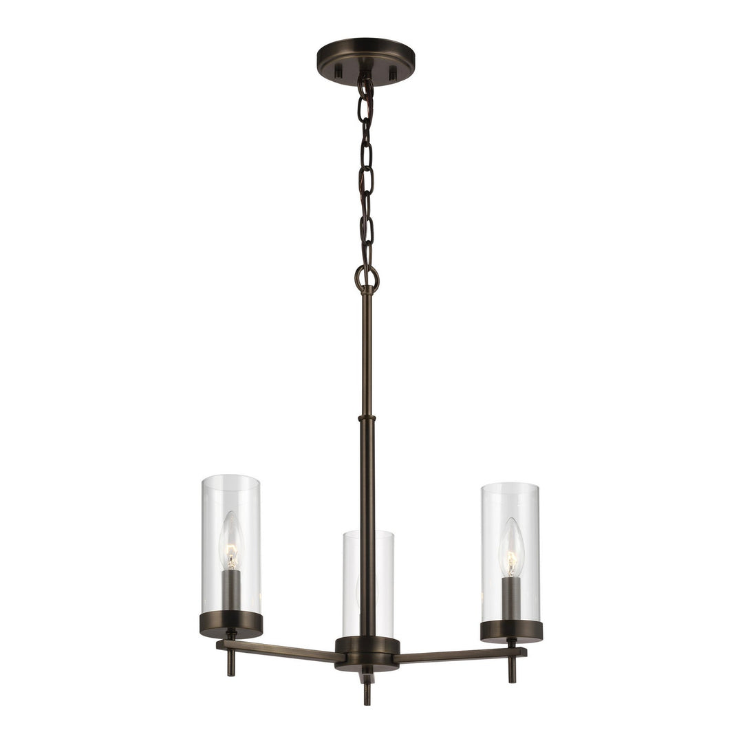 Visual Comfort Studio Three Light Chandelier