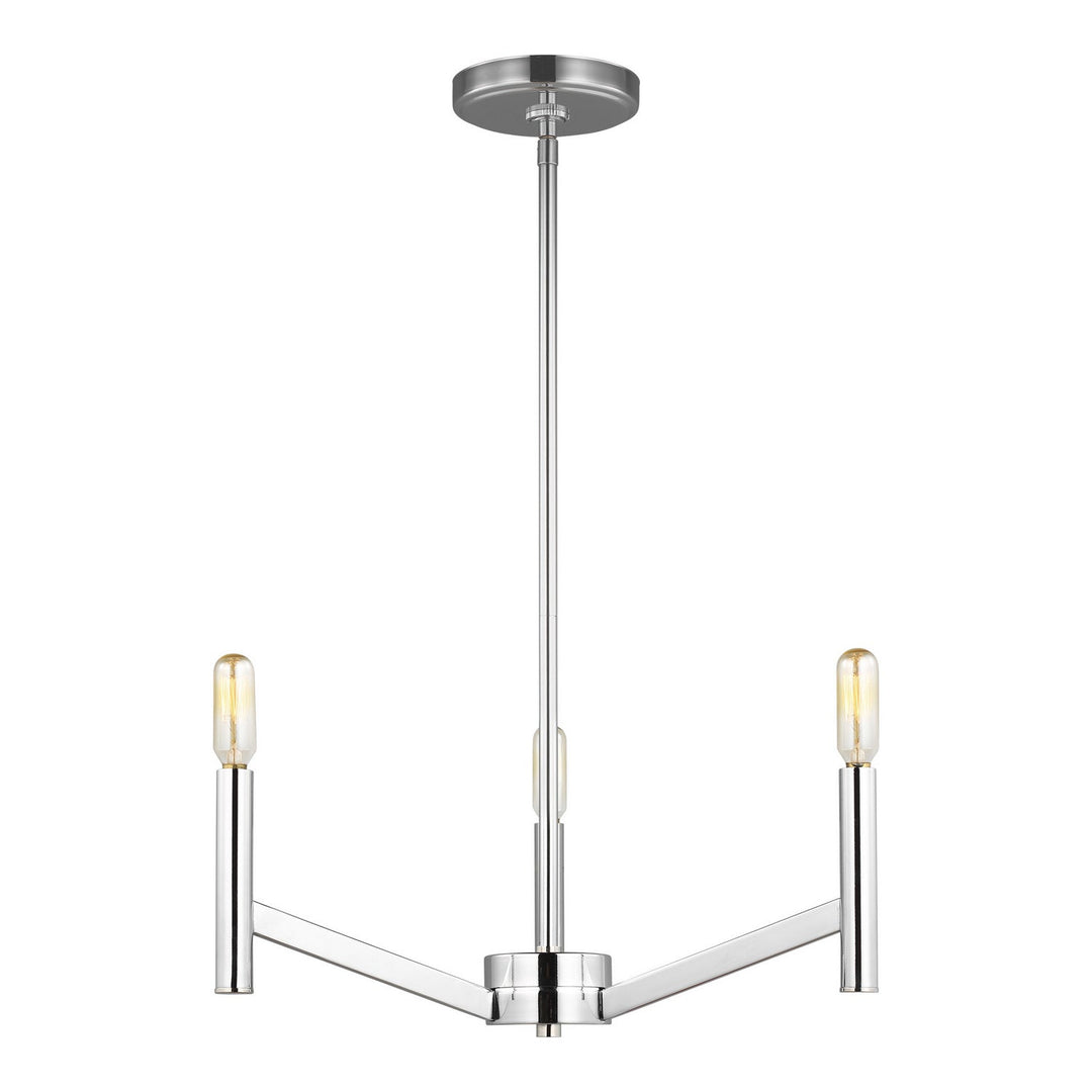 Visual Comfort Studio Three Light Chandelier