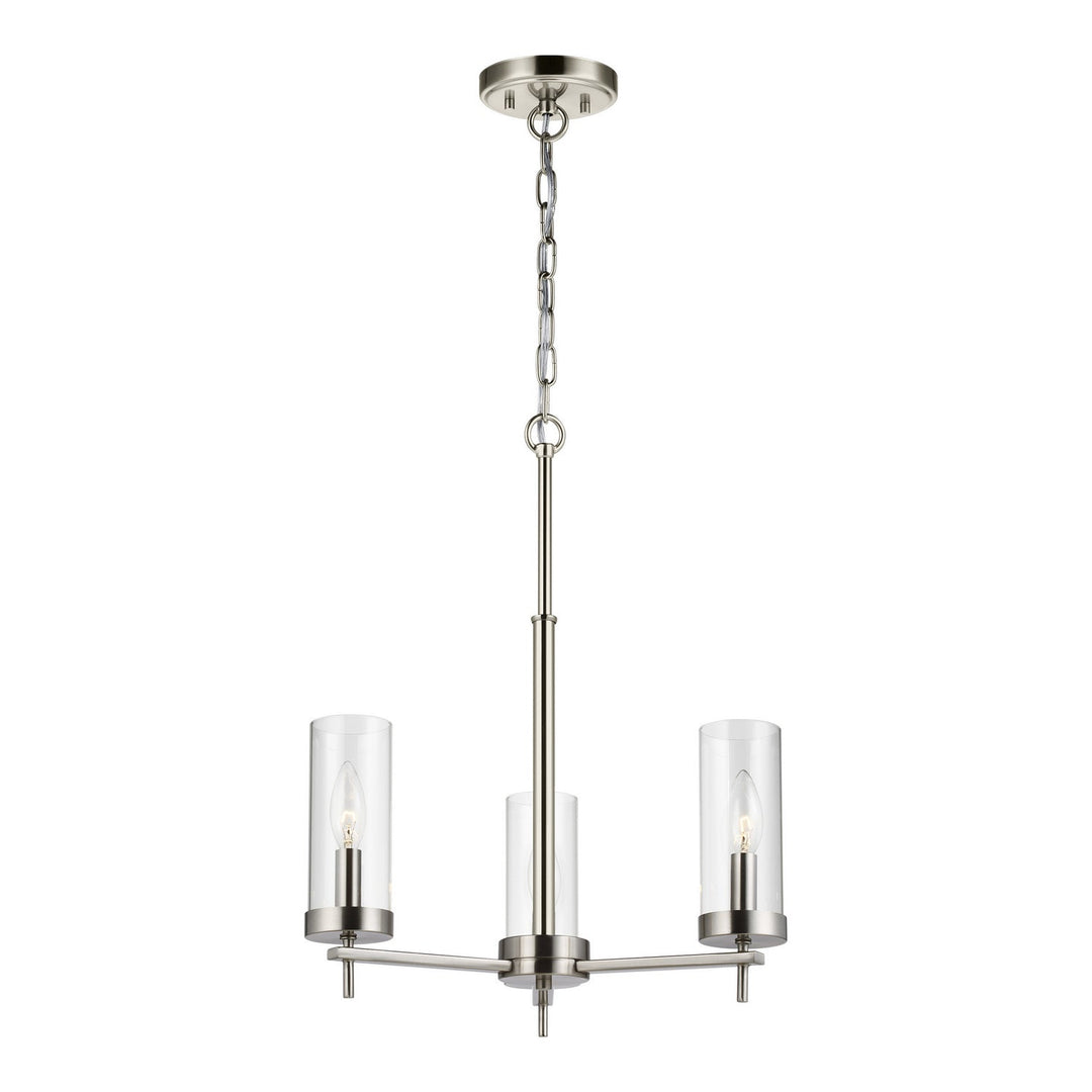 Visual Comfort Studio Three Light Chandelier