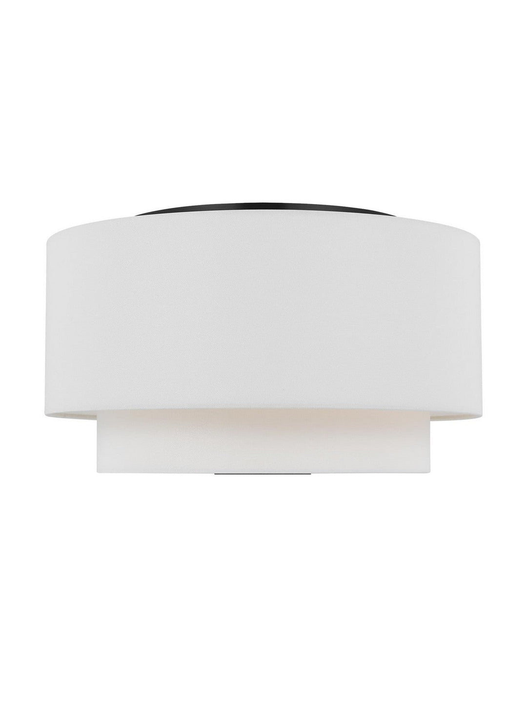 Visual Comfort Studio Three Light Flush Mount