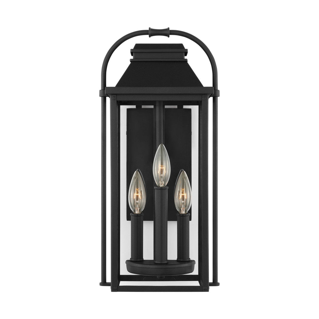 Visual Comfort Studio Three Light Outdoor Wall Sconce
