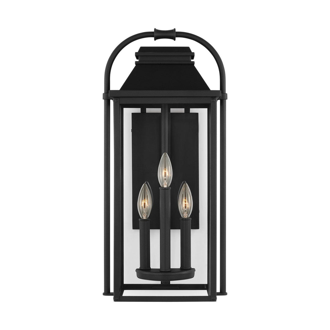 Visual Comfort Studio Three Light Outdoor Wall Sconce