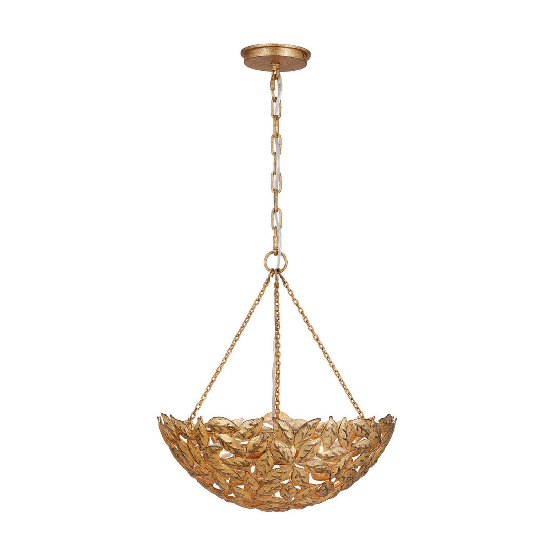 Visual Comfort Studio Three Light Pendant