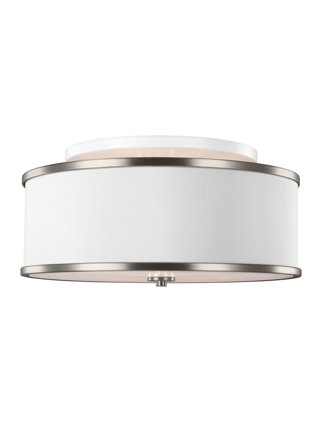 Visual Comfort Studio Three Light Semi-Flush Mount