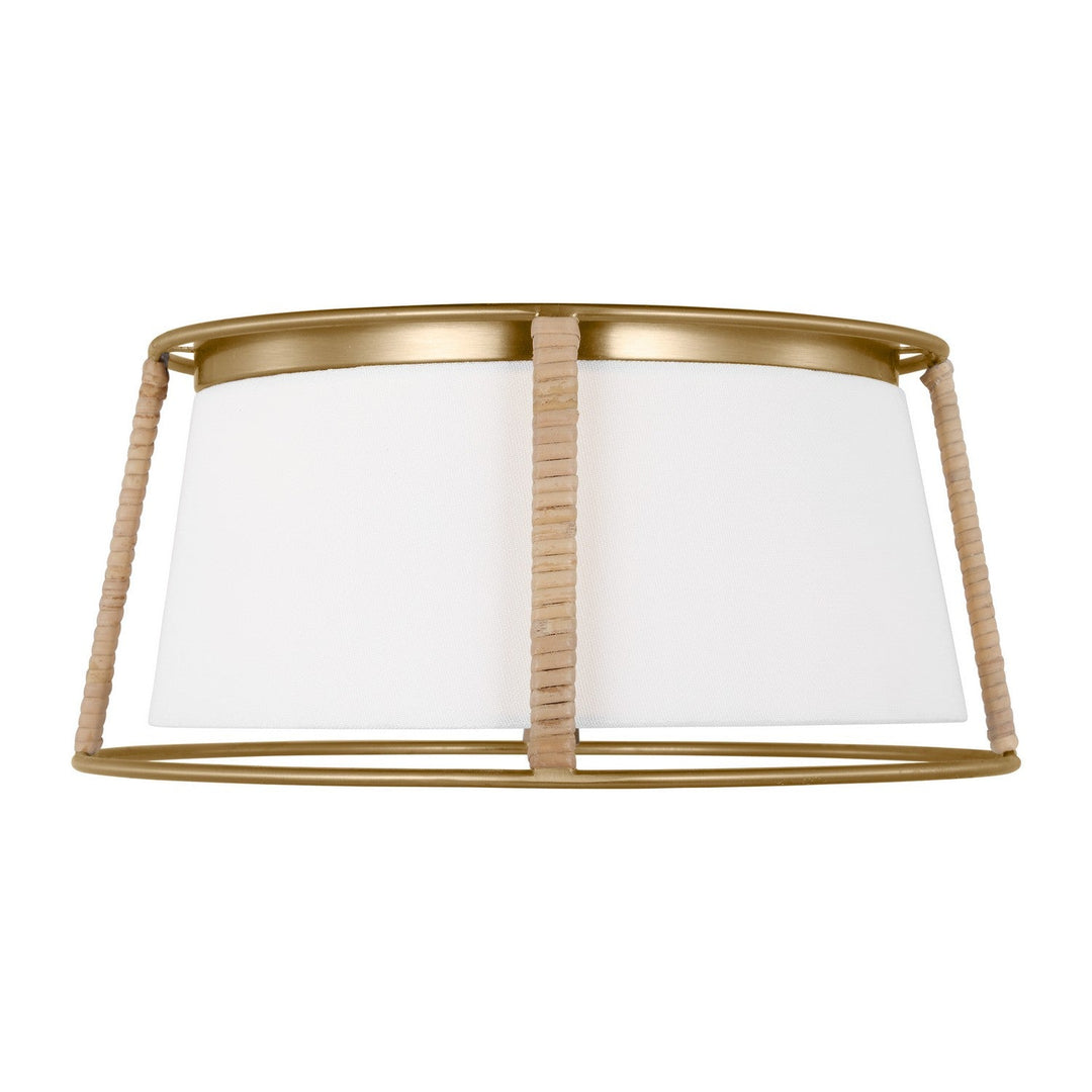 Visual Comfort Studio Two Light Flush Mount