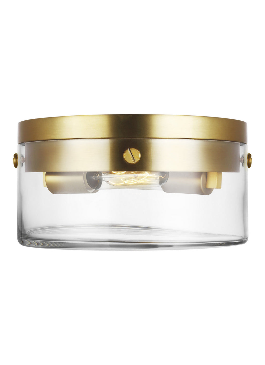 Visual Comfort Studio Two Light Flush Mount