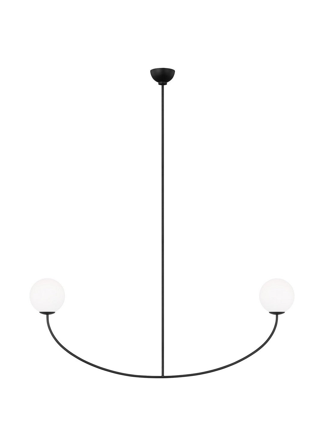 Visual Comfort Studio Two Light Linear Chandelier
