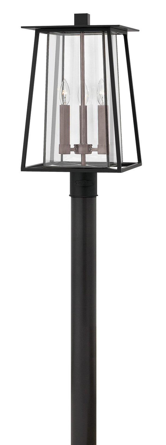 Walker LED Post Top/ Pier Mount in Black
