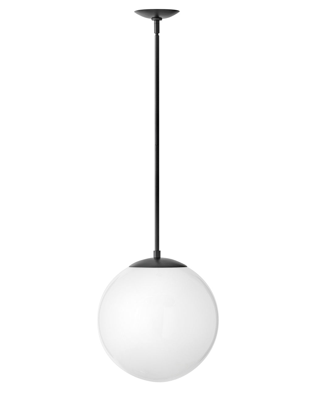Warby LED Pendant in Black