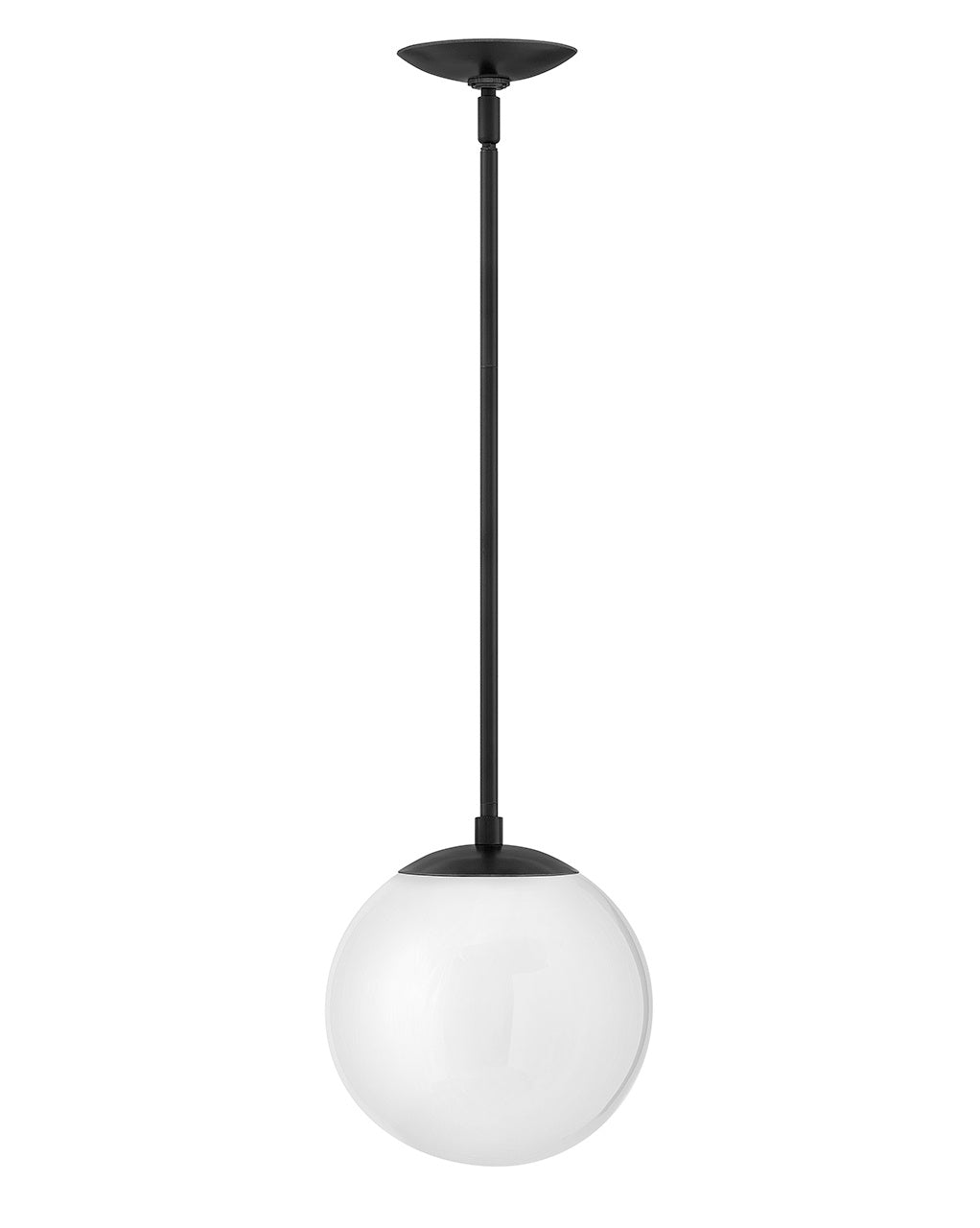 Warby LED Pendant in Black