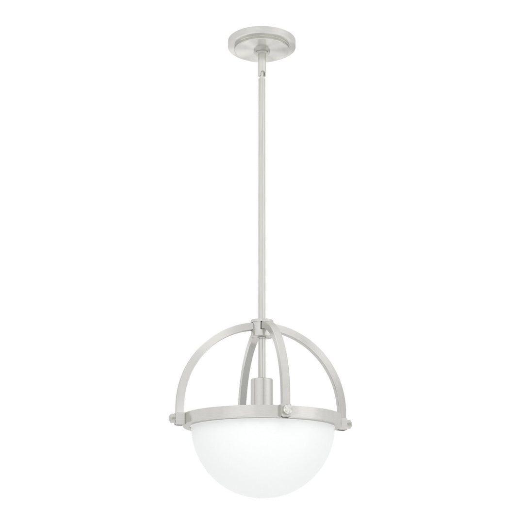 Wedgefield One Light Pendant in Brushed Nickel-Discontinued