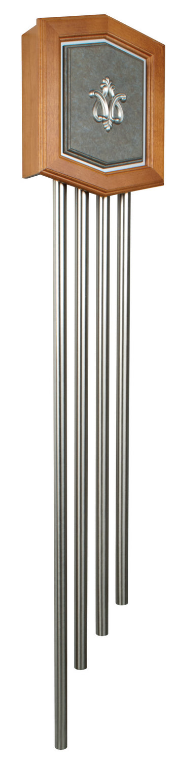 Westminster Chimes 4 Tube Long Decorative in Pewter