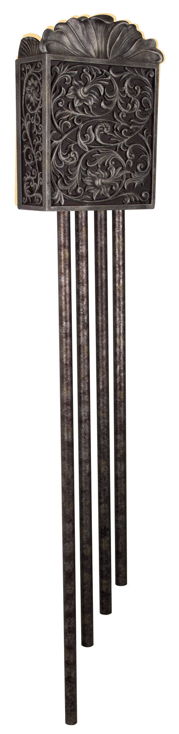 Westminster Chimes Carved Long Chime in Renaissance Crackle