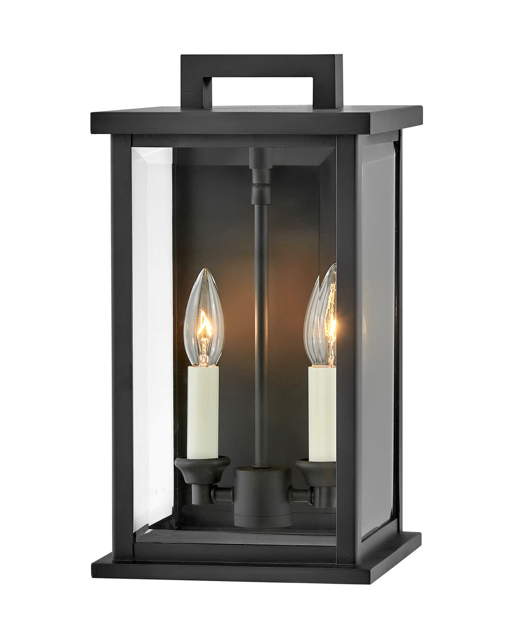 Weymouth LED Outdoor Wall Mount in Black