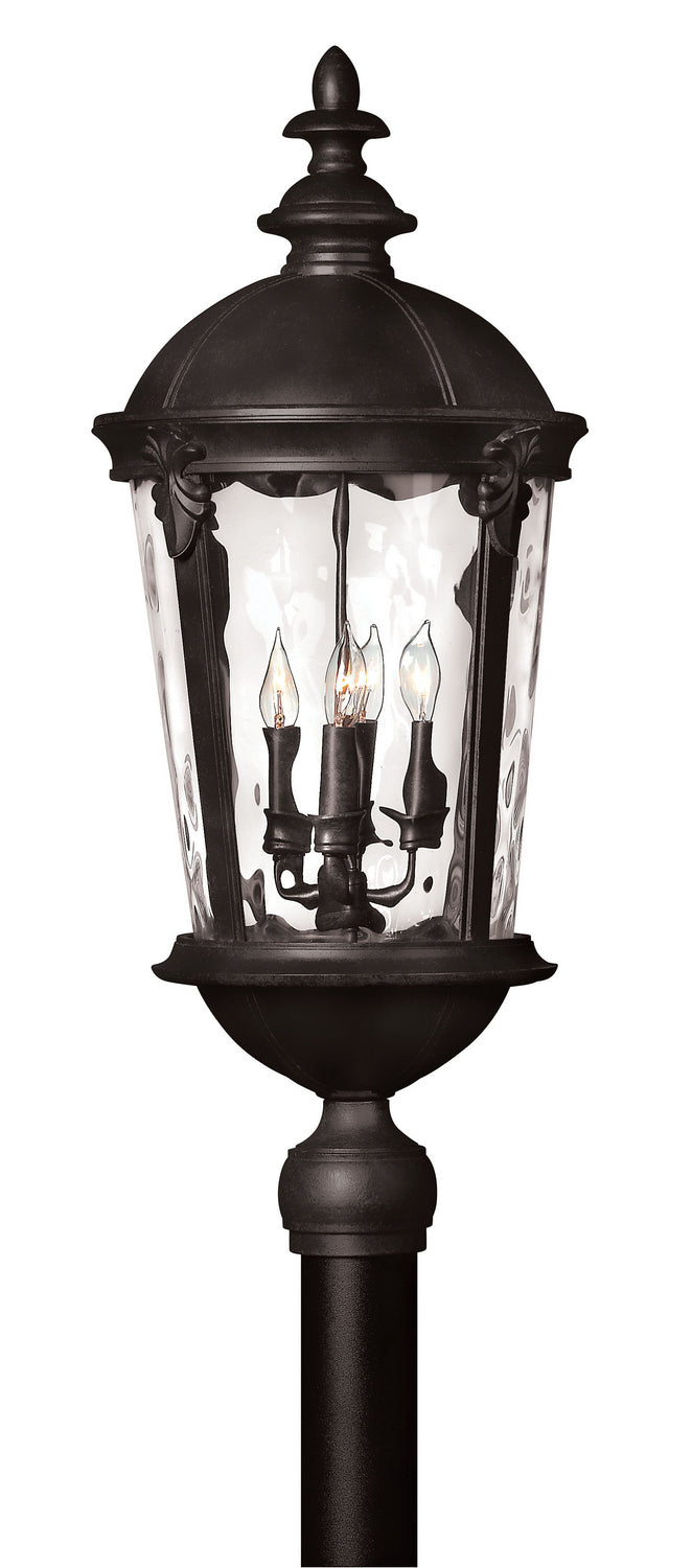 Windsor LED Post Top/ Pier Mount in Black
