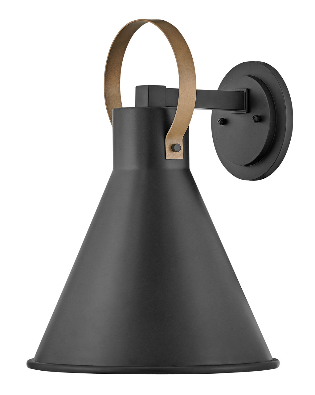 Winnie LED Wall Mount in Museum Black