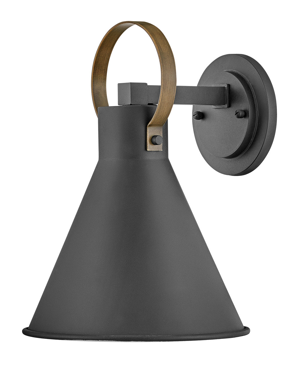 Winnie LED Wall Mount in Museum Black