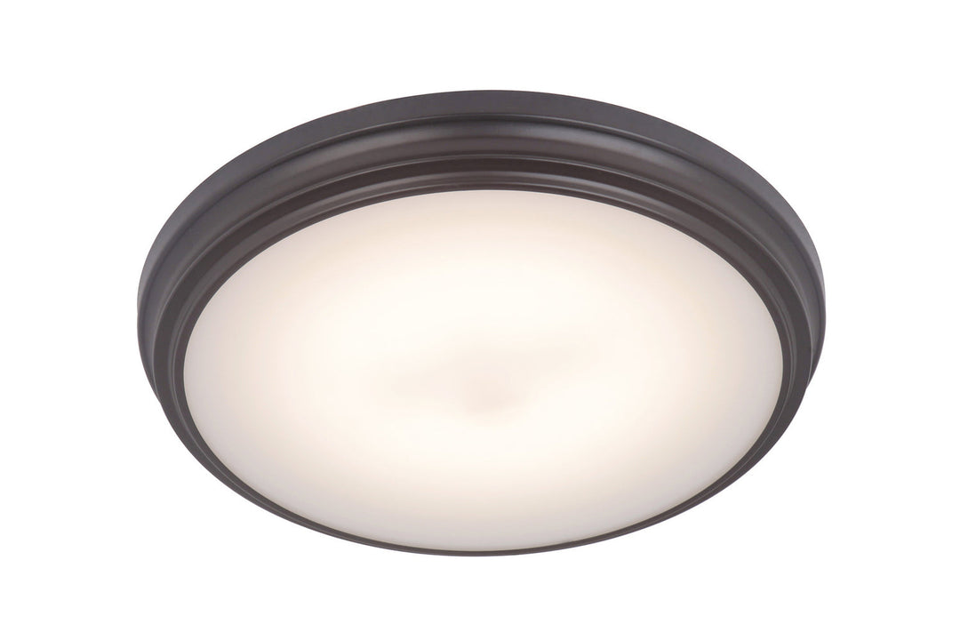 X66 flushmounts LED Flushmount in Oiled Bronze