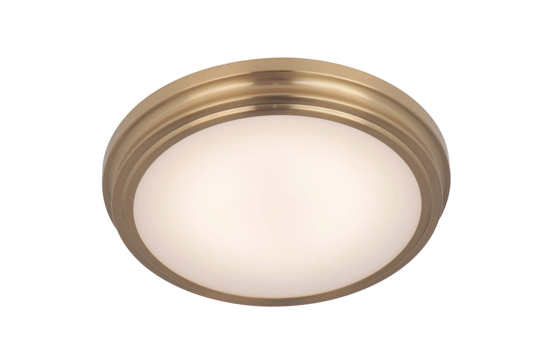 X66 flushmounts LED Flushmount in Satin Brass