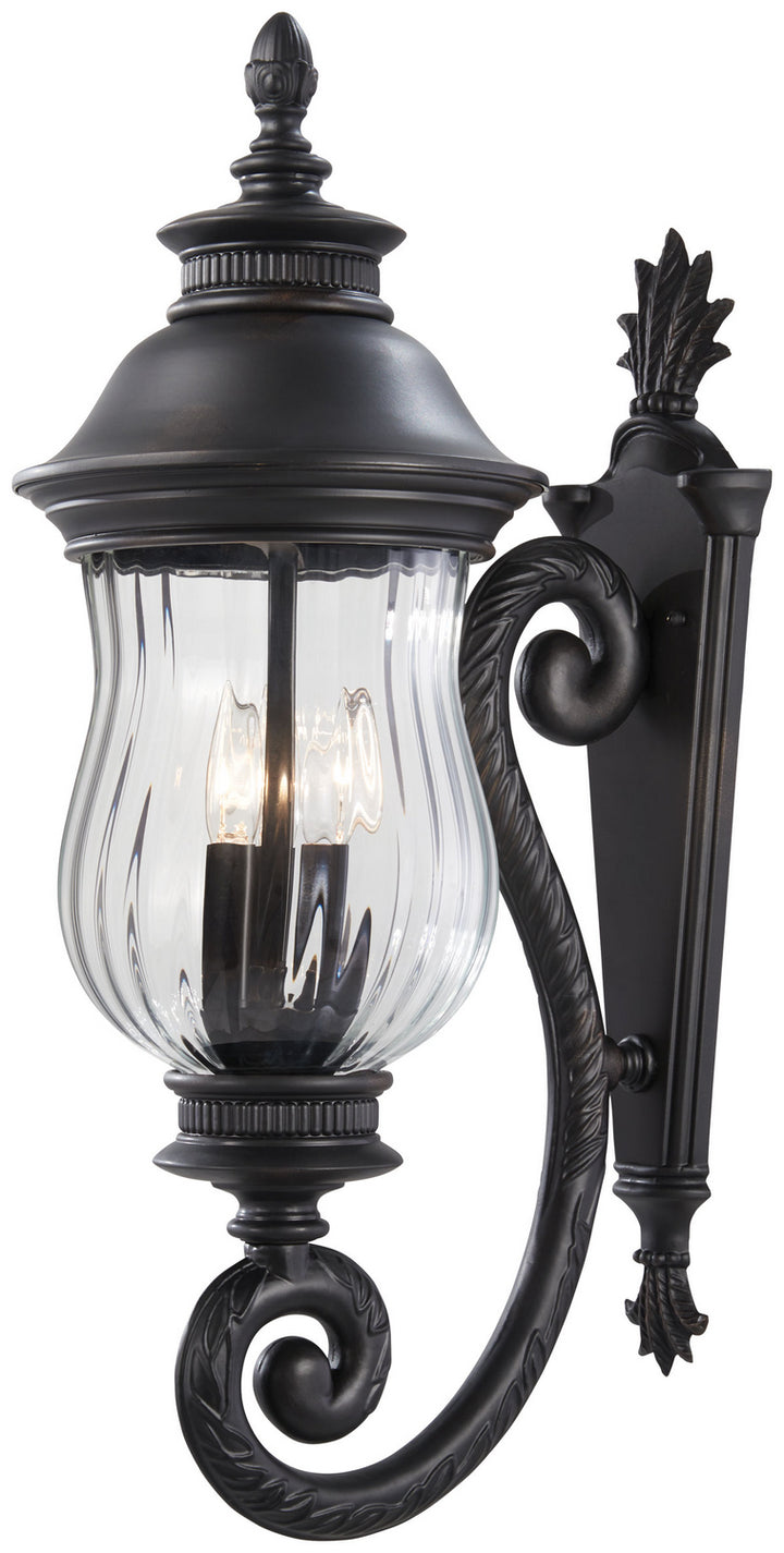 Minka Lavery Newport Three Light Wall Mount in Heritage