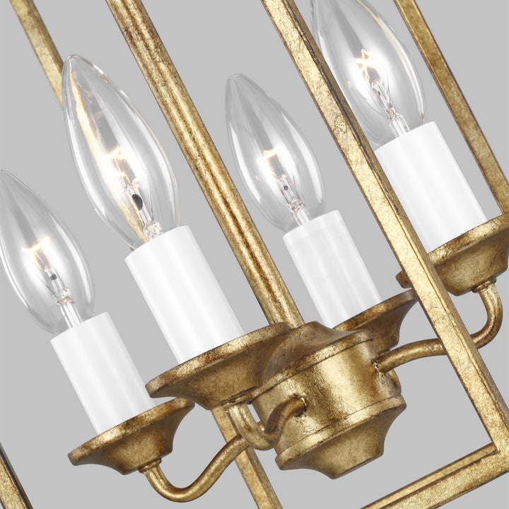 Visual Comfort Studio Four Light Pendant