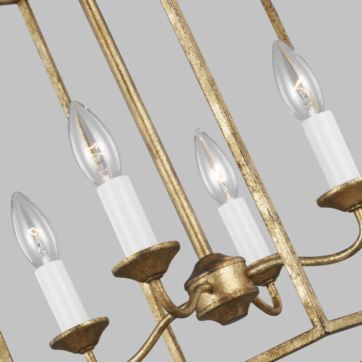 Visual Comfort Studio Four Light Pendant