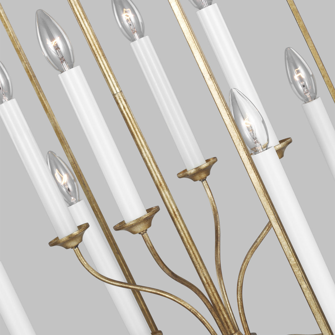 Visual Comfort Studio Eight Light Chandelier