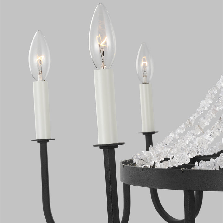 Visual Comfort Studio Eight Light Chandelier