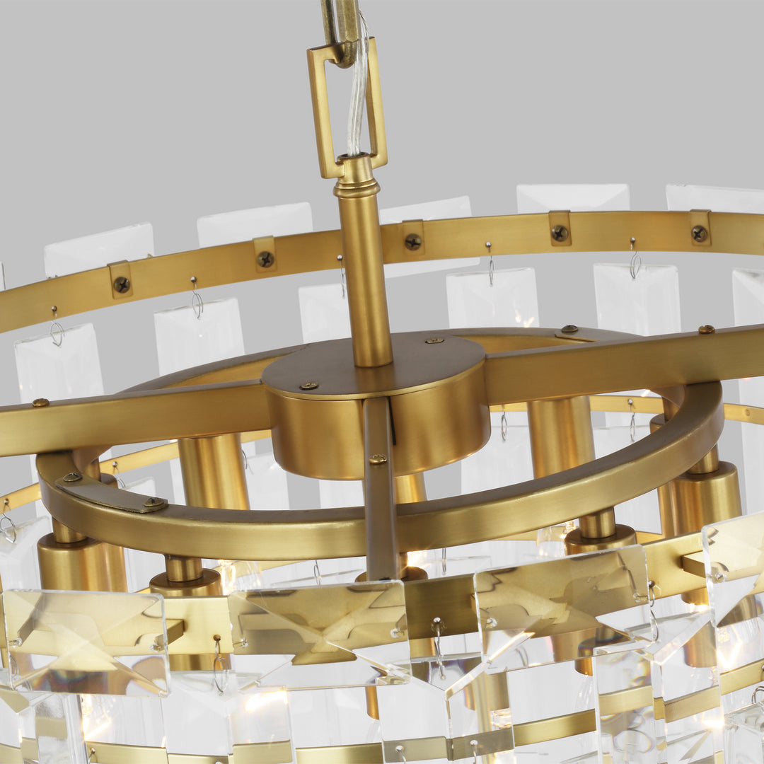 Visual Comfort Studio Ten Light Chandelier