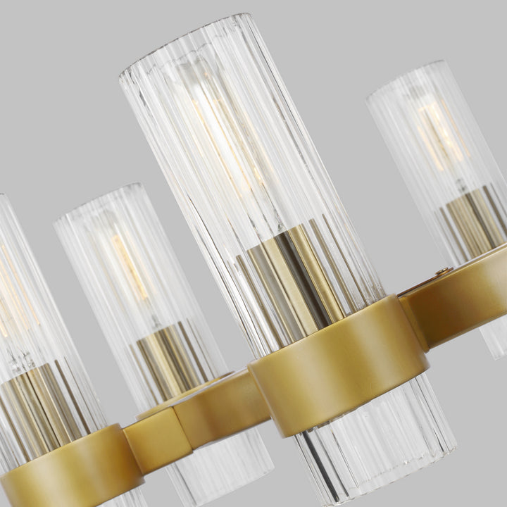 Visual Comfort Studio Eight Light Chandelier