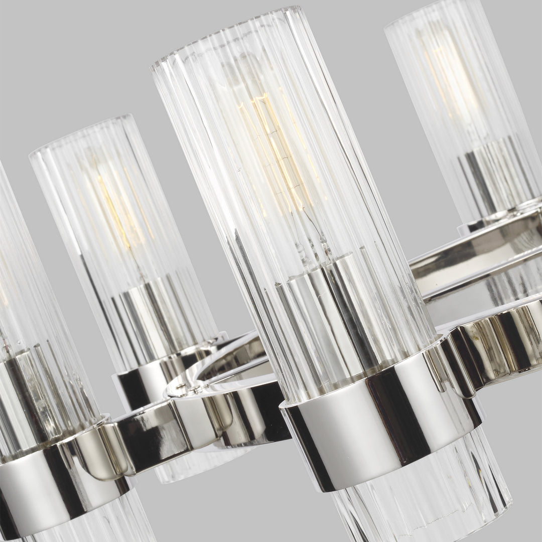 Visual Comfort Studio Eight Light Chandelier