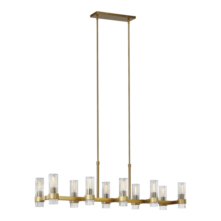 Visual Comfort Studio Ten Light Chandelier