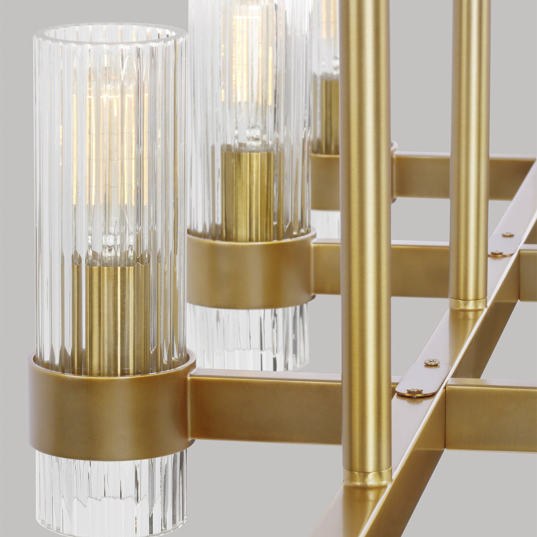 Visual Comfort Studio Ten Light Chandelier