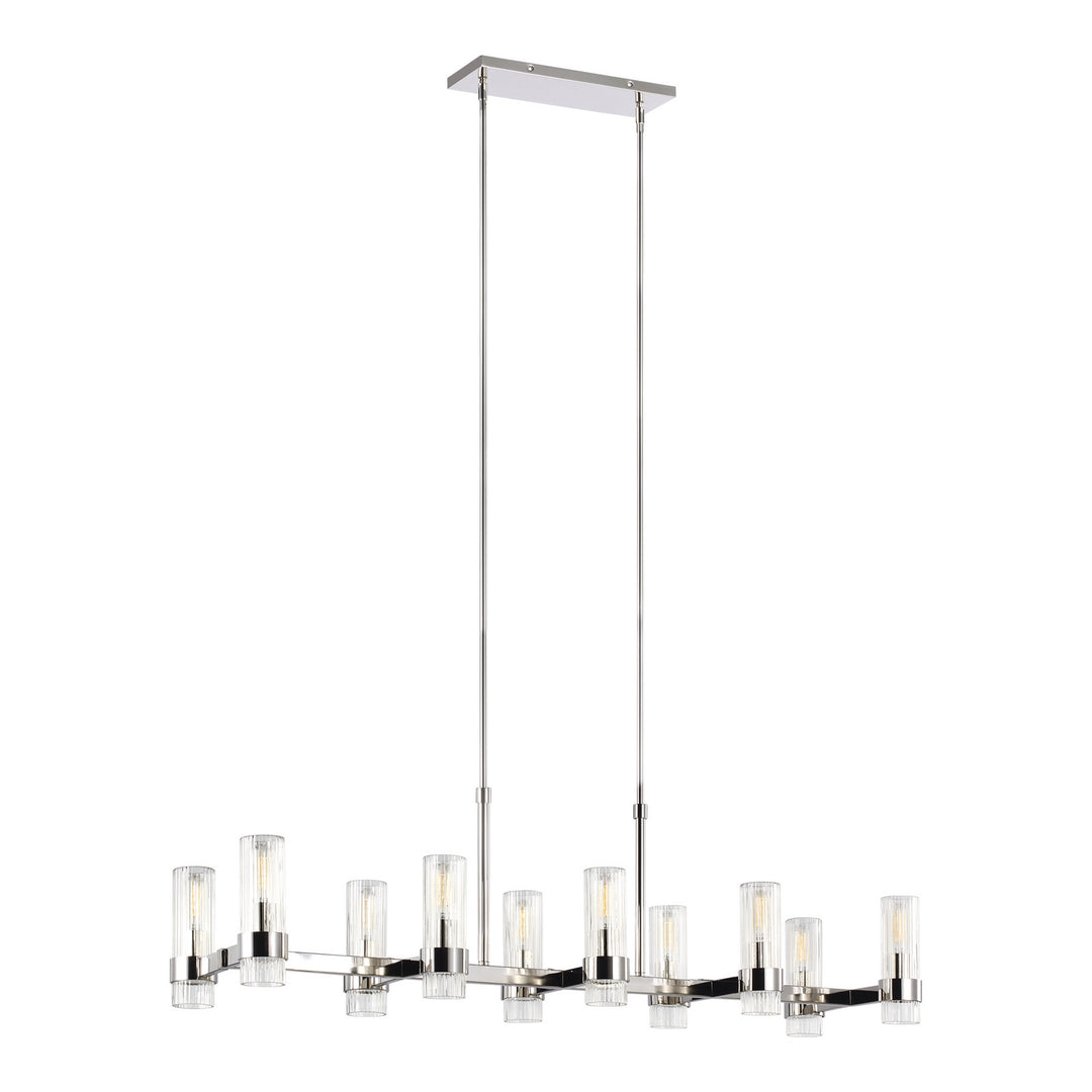 Visual Comfort Studio Ten Light Chandelier