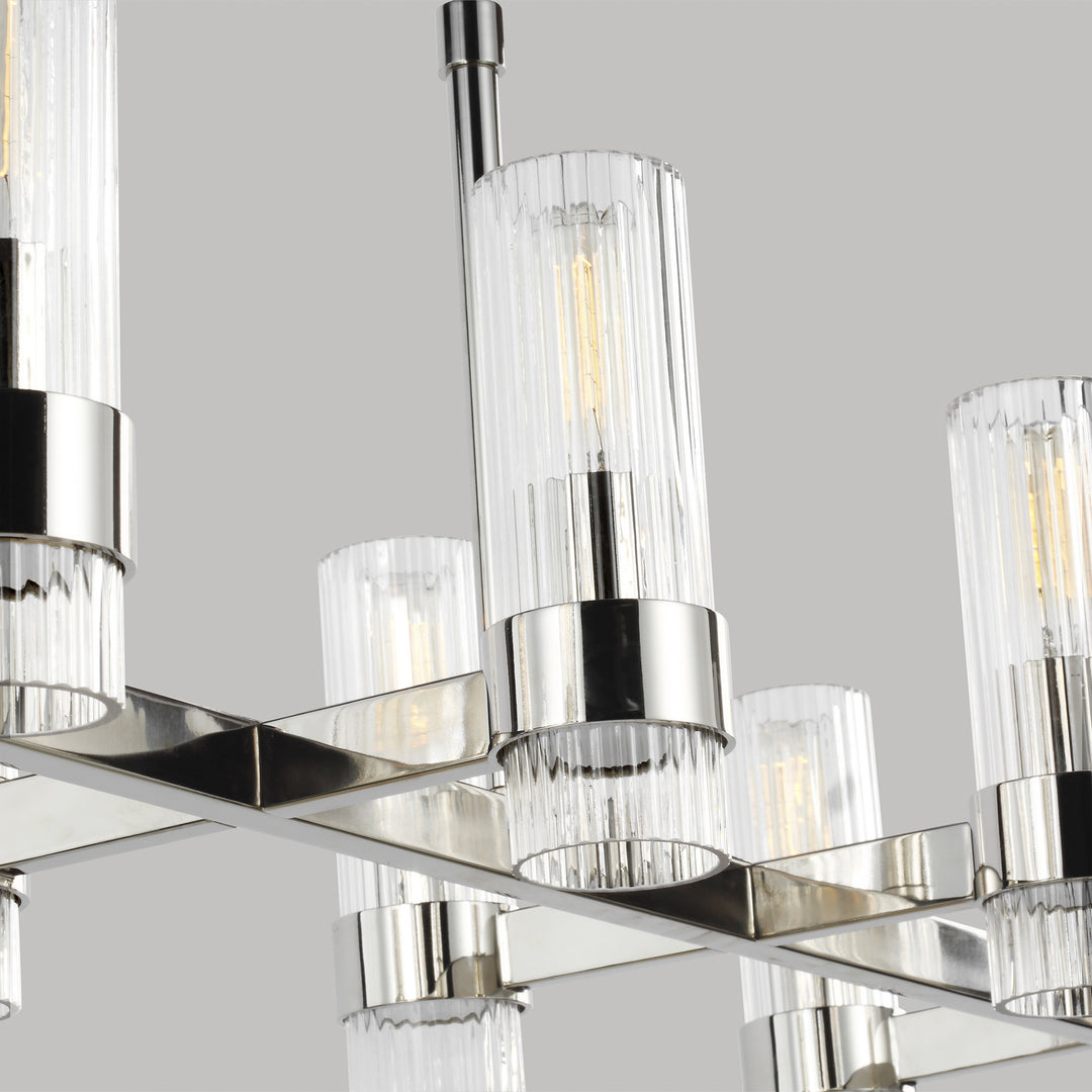 Visual Comfort Studio Ten Light Chandelier