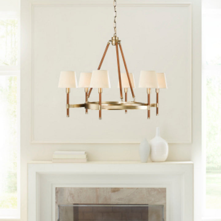 Visual Comfort Studio Six Light Chandelier