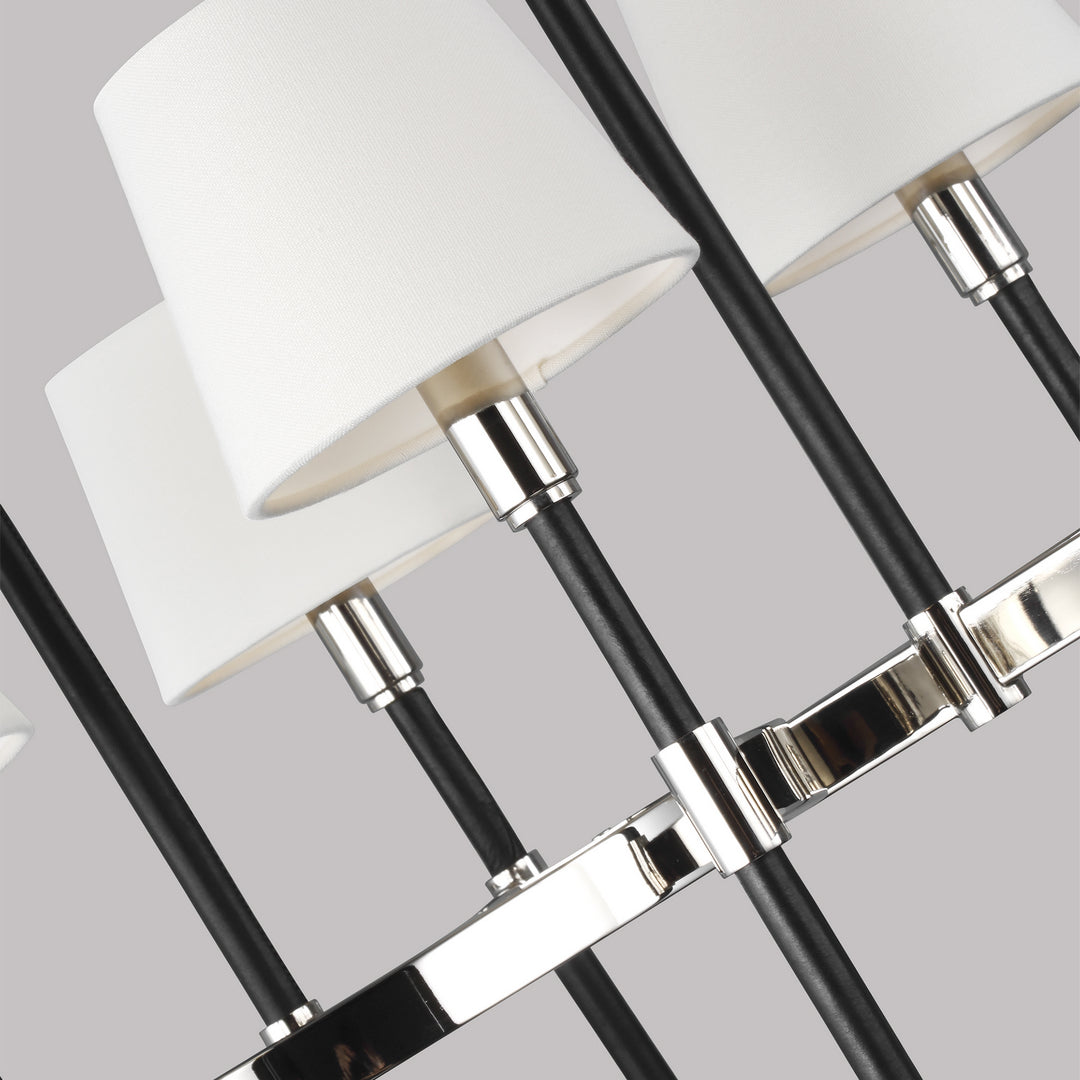 Visual Comfort Studio Eight Light Chandelier