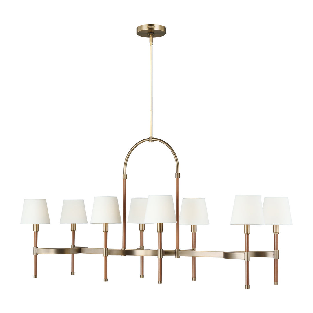 Visual Comfort Studio Eight Light Chandelier