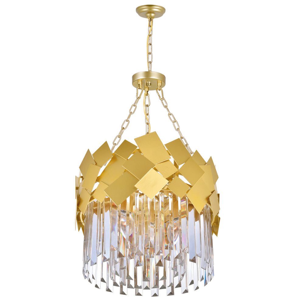 CWI Lighting Four Light Chandelier