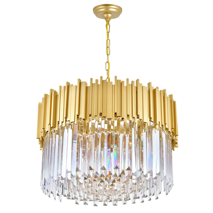 CWI Lighting Seven Light Chandelier