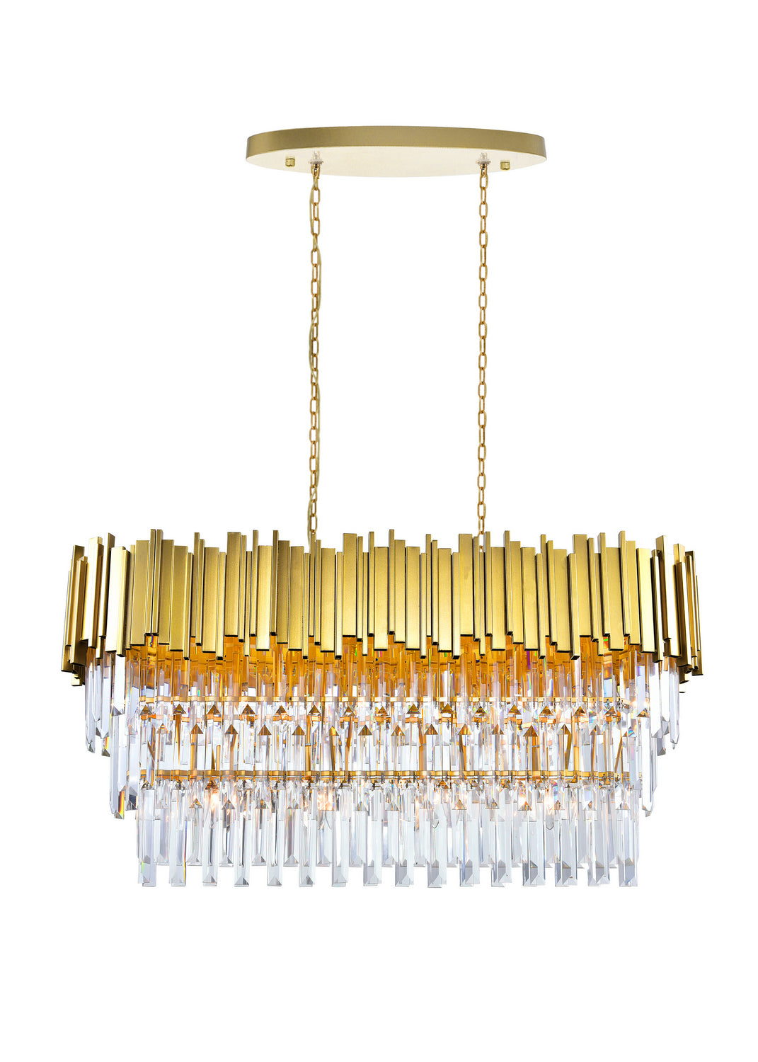 CWI LightingDecoNine Light Pool Table Light