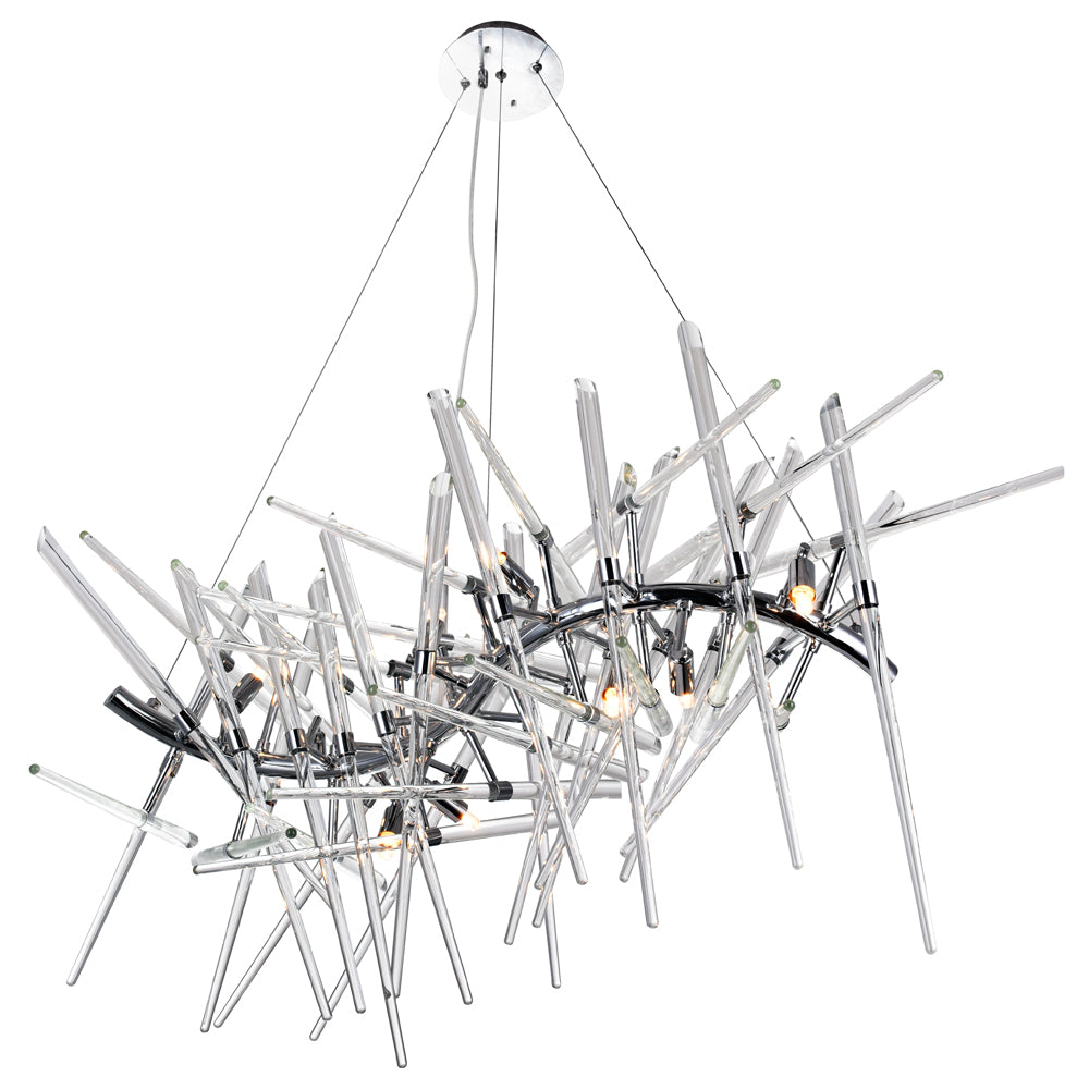 CWI Lighting Ten Light Chandelier