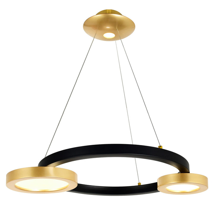 CWI LightingDeux LunesLED Chandelier