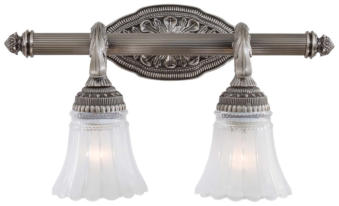 Minka Lavery Eruopa Two Light Bath in Brushed Nickel