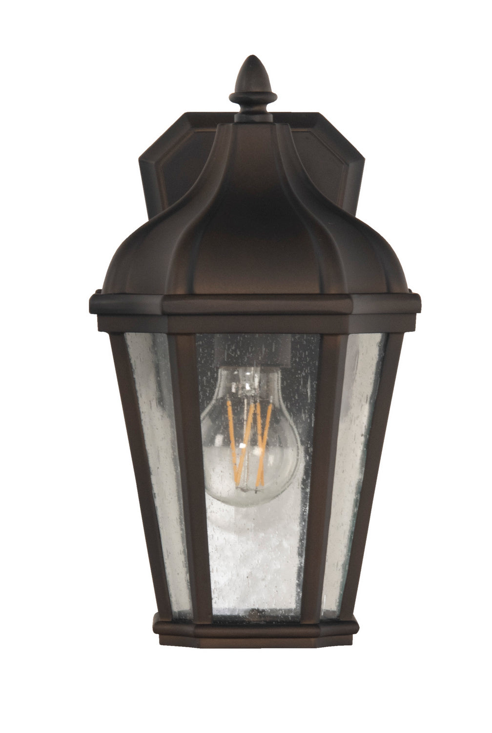 Briarwick One Light Outdoor Wall Mount in Dark Coffee