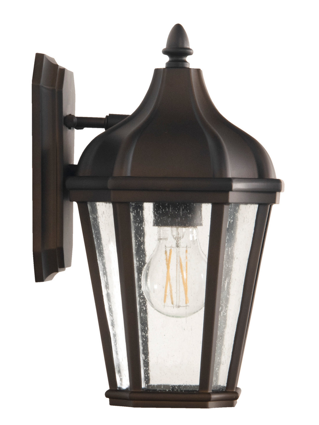 Briarwick One Light Outdoor Wall Mount in Dark Coffee