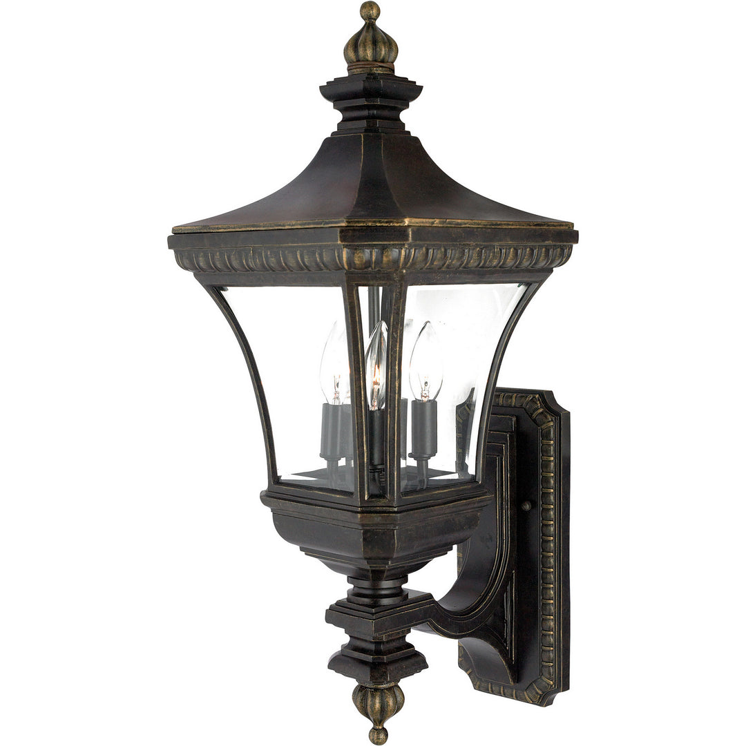 Quoizel Three Light Outdoor Wall Lantern