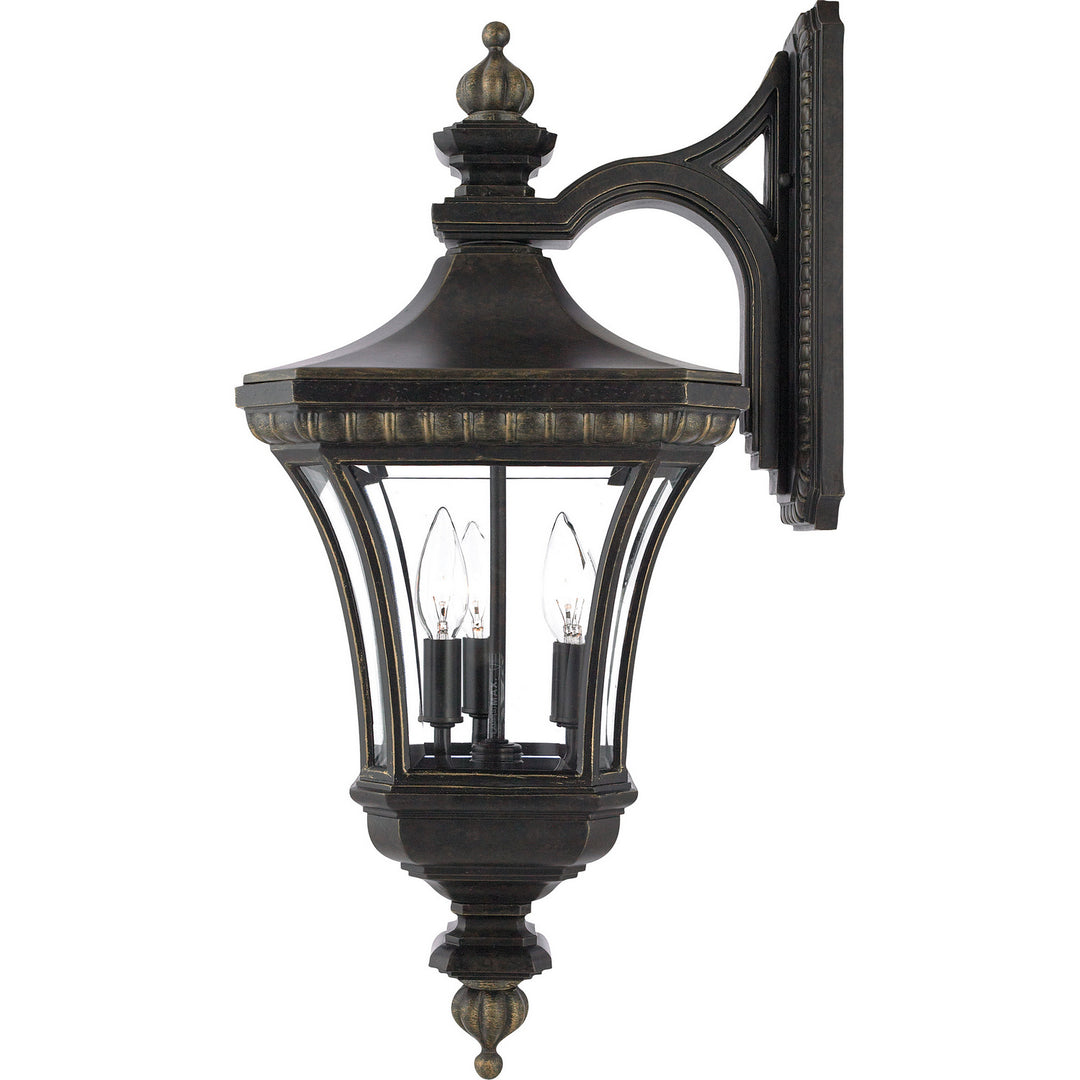 Quoizel Three Light Outdoor Wall Lantern