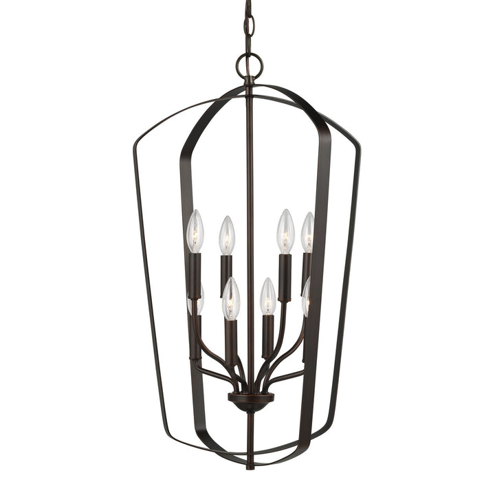 Generation Lighting. Eight Light Hall / Foyer Pendant