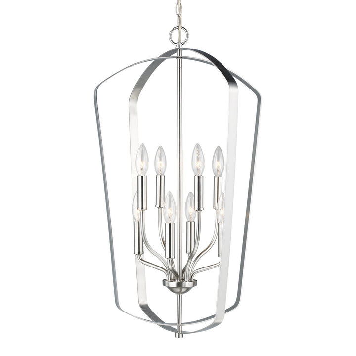 Generation Lighting. Eight Light Hall / Foyer Pendant